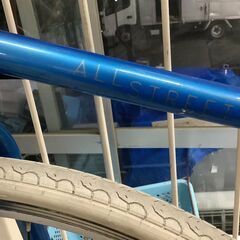 ALLSTREET ロードバイク 自転車 28インチ 変速あり ブルー【ユーズドユーズ名古屋天白店】 J1699