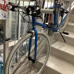 ALLSTREET ロードバイク 自転車 28インチ 変速あり ブルー【ユーズドユーズ名古屋天白店】 J1699
