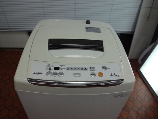 ID 012158　洗濯機　SKジャパン　4.5K　２１６年製　SW-M45A
