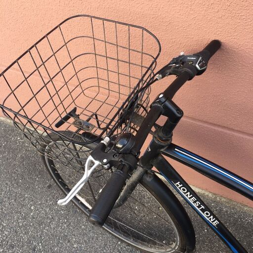 27型 自転車 オネストワン(マットブルー/外装6段変速