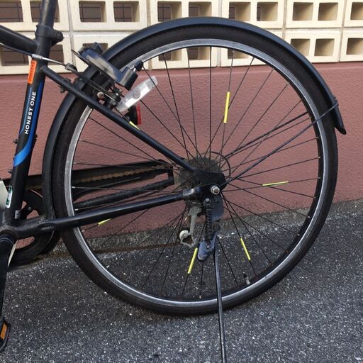 27型 自転車 オネストワン(マットブルー/外装6段変速