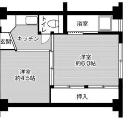 ♡保証会社不要！敷金礼金０円✨仲介手数料も無料✨(2K)JR東海道本線(岐阜～美濃赤坂・米原) 垂井　徒歩１９分の画像