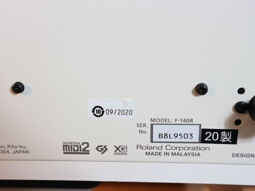 極美品 Roland/ローランド 電子ピアノ 2020年製 F-140R キーボード