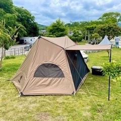 最終値下げ！！大人気テント！ワンティグリス ソロホームステッド  タープセット