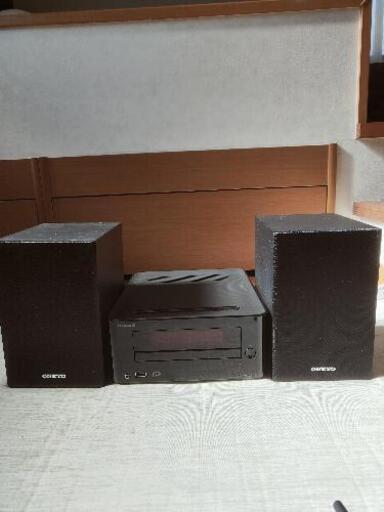 ONKYO CDレシーバーシステム ブラック X-U6(B),  ミニコンポ