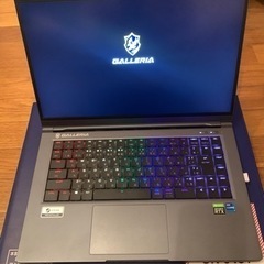 明日昼間まで)ガレリアゲーミングノートパソコン
