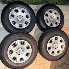 トヨタハイエース 純正ホイール タイヤ 4本セット  ブリヂストン