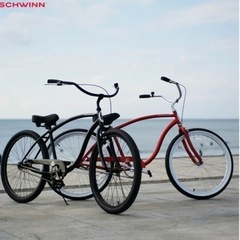 Scwinn S-1 26吋ビーチクルーザー シングル/ブラック