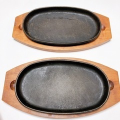 鉄板焼き皿 2セット