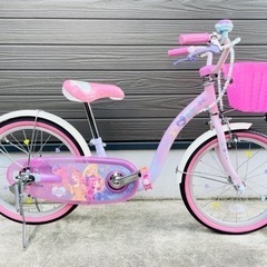 【ネット決済】決定済み　美品★ディズニープリンセス子供用自転車1...