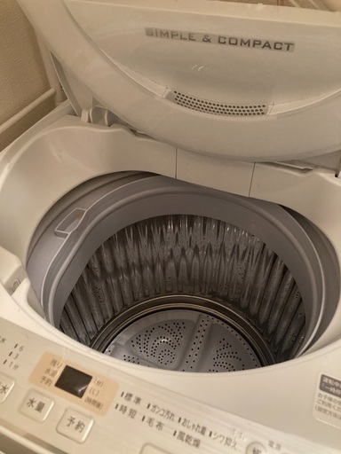 ☆決まりました☆【2019年購入中古品】シャープ6kg洗濯機（割引条件あり）