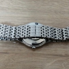 オメガデビル　OMEGA　DEVILLE　デビルクオーツ-【リサイクルサービス八光　田上店　配達・設置OK】カリモク家具　4人掛けダイニングセット(テーブル・ベンチ・椅子2脚)