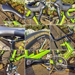 美品キャノンデールディスクロードバイク