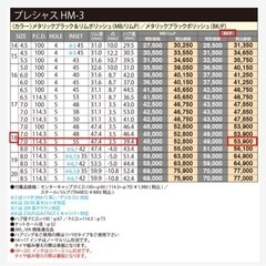 決まりました！プレシャスHM-3 ホイール タイヤ付き 4本セット