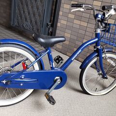 子供用自転車　青色　１６インチ