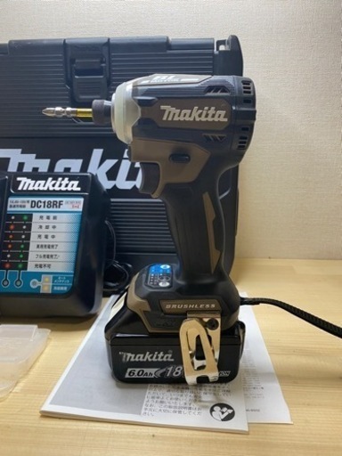 中古 マキタ TD171 18V セール 充電式インパクトドライバ セット