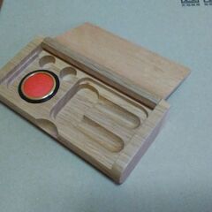 (完了)木製印鑑ケース