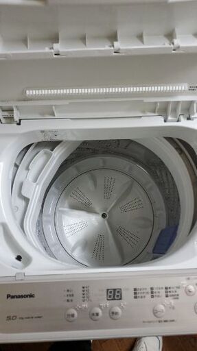 Panasonic単身5キロ。全自動式洗濯機2020年。NA-F50B13