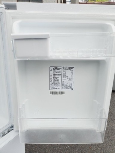①ET2990番⭐️Hisense2ドア冷凍冷蔵庫⭐️ 2018年製