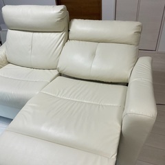 3人掛け 電動リクライニングソファ