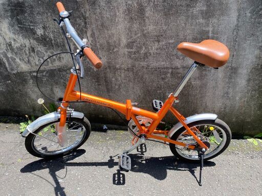 FIELD CHAMP フィールドチャンプ　365　16インチ　折り畳み自転車　オレンジ　美品　直接引き取り大歓迎‼
