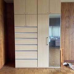 極美品 ニトリ？IKEA？ ワードローブ 箪笥 タンス