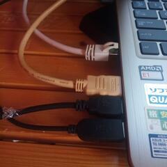 中古27インチIO dataモニター27インチASUSノートパソコン2点セット