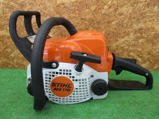 80 エンジンチェンソー STIHL スチール MS170 未使用展示品【寄