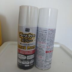 【ネット決済】ラッカースプレー　ラッカー塗装　ホワイト