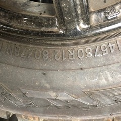 TOYOオープンカントリーRTPCD100 4穴　4.5J 軽自動車　4本セット