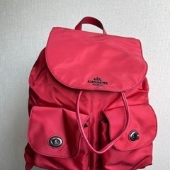 coachリュックサック　美品