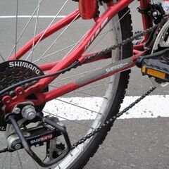 ☆ AMERICAN EAGLE AE マウンテンバイク 26インチ 18段変速 レッド 赤 自転車 アメリカンイーグル 札幌 東区 北20条店 