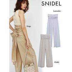 snidel ハイウエストパンツ