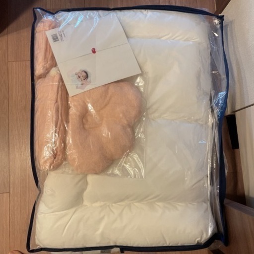 新品　SANDESICA サンデシカ ベビー布団 セット パイル　6点セット モモイロ