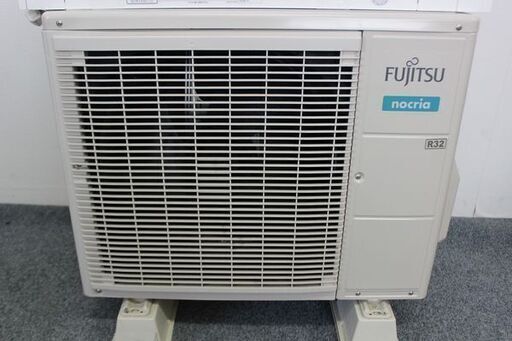 富士通 ルームエアコン AS-C22G-W ホワイト nocria ノクリア 6畳用 Cシリーズ 2018年製 FUJITSU 中古家電 店頭引取歓迎 R5819) 富士通 ルームエアコン AS-C22G-W ホワイト nocria ノクリア 6畳用 C