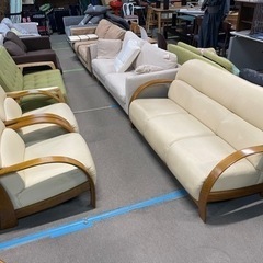 浜本工芸製　応接セット 浜本工芸 応接セット ソファ3点セット