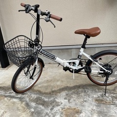 【ネット決済】【取りに来れる方】フォルクスワーゲン　折り畳み自転車