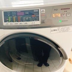 ドラム式洗濯乾燥機 Panasonic NA-VH310L パナソニック 左開き 7.0kg