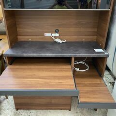 【愛品館 江戸川店】パモウナ SYキッチンボード 食器棚 ID:151-007438-007