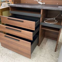 【愛品館 江戸川店】パモウナ SYキッチンボード 食器棚 ID:151-007438-007