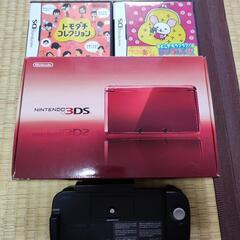 NINTENDO 3DS 本体、付属品、ソフト3個