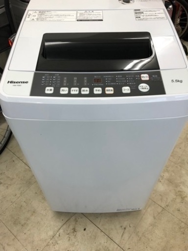 引き取り者様決定‼️ハイセンス Hisense HW-T55C 洗濯機 2020年製‼️