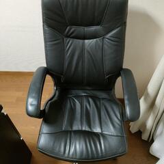 値下げしました!　社長机＆イスセット5/8まで