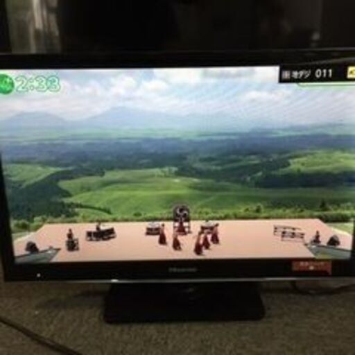 ○24型テレビ ハイセンス 動作確認済み 2017年製