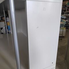 松田家具 白エナメル塗装 キッチンボード 食器棚『中古使用感あり 