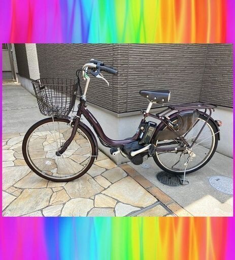 バッテリーほぼ新品8.7Ahヤマハ　パスナチュラ　24インチ　 電動自転車　電動アシスト自転車　中古　426r3