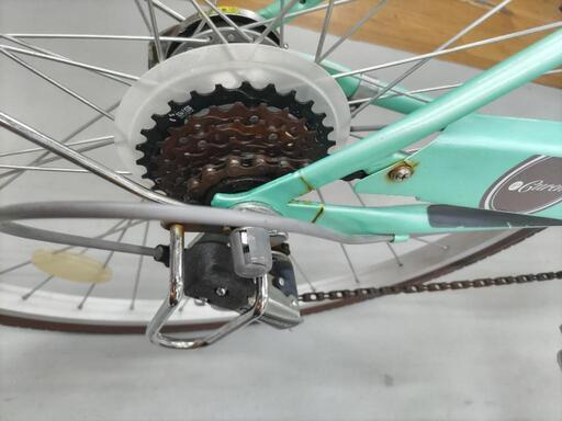 J086　普通自転車 Curen LEDオートライト 27インチ  6段変速