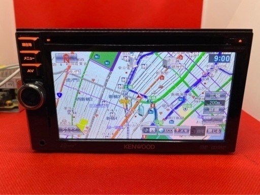 KENWOOD 簡単操作ナビ　MDV-L300 最新地図更新　取扱説明書付き か-10
