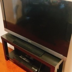 SONYテレビ42インチビデオレコーダー