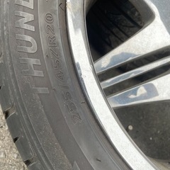 クライスラー300Cに使用　20インチ　メッキホイール